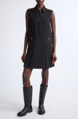 Moncler Moncler Virgin Wool Shift Dress