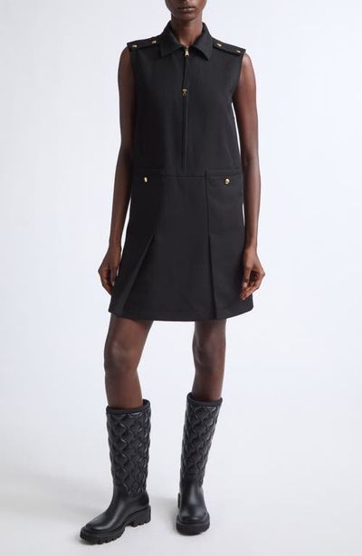 Moncler Moncler Virgin Wool Shift Dress