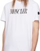 Moncler Moncler White Logo-Printed T-Shirt - 4