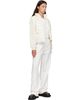 Moncler Moncler White Logo Cotton Blend Sweatpants - 4
