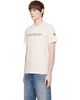 Moncler Moncler White Outline Logo T-shirt - 5