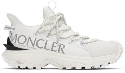 Moncler Moncler White Trailgrip Lite 2 Sneakers