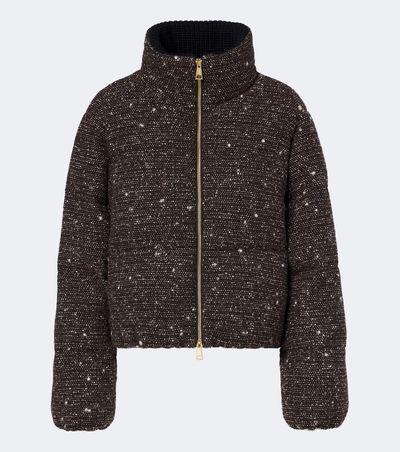 Moncler Moncler Wool-blend bouclé jacket