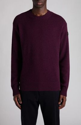 Moncler Moncler Wool & Cashmere Crewneck Sweater