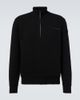 Moncler Moncler Wool and cashmere half-zip sweater - 1