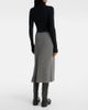 Moncler Moncler Wool and cashmere midi skirt - 3