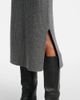 Moncler Moncler Wool and cashmere midi skirt - 5