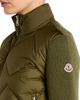 Moncler Moncler Wool and Cashmere Padded Zip Front Cardigan - 5
