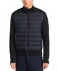 Moncler Moncler Wool Blend Zip Panel Down Cardigan Sweater - 1