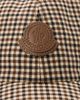 Moncler Moncler Wool Logo Patch Check Baseball Cap - 3
