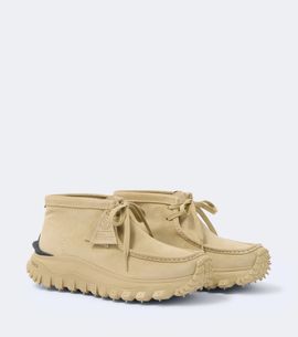 Moncler Moncler x Clarks Trailgrip Wallabee GTX suede sneakers