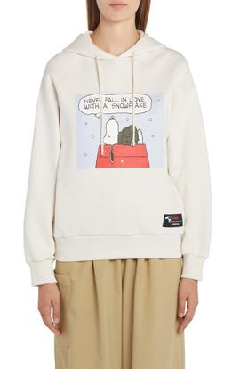 Moncler Moncler x Peanuts® Snoopy Snowflake Graphic Hoodie
