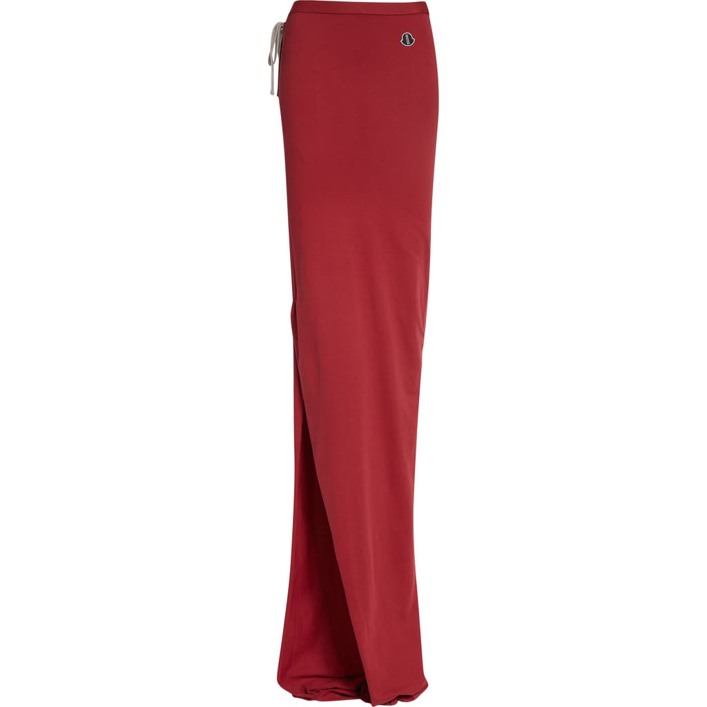 Moncler Moncler x Rick Owens Draped Jersey Skirt
