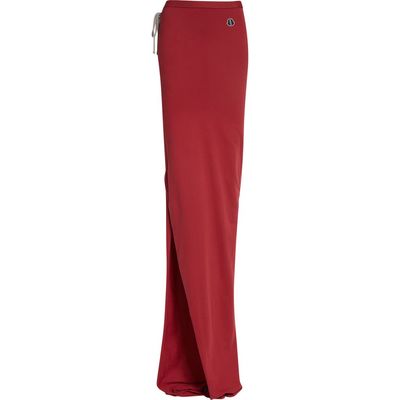 Moncler Moncler x Rick Owens Draped Jersey Skirt