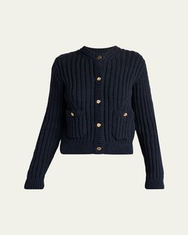 Moncler Padded Knit Cardigan