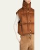 Moncler Paterne Convertible Short Down Jacket with Detachable Hood - 5