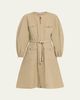 Moncler Pleated Poplin Dress - 1