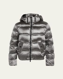 Moncler Quilted Short Down Jacket