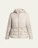 Moncler Raies Hooded Short Down Jacket - 1