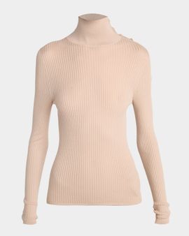Moncler Ribbed Wool Turtleneck