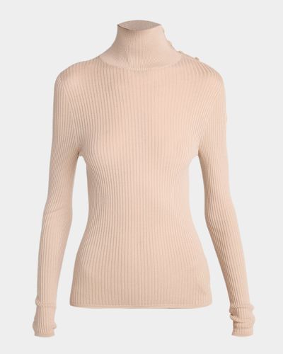 Moncler Ribbed Wool Turtleneck