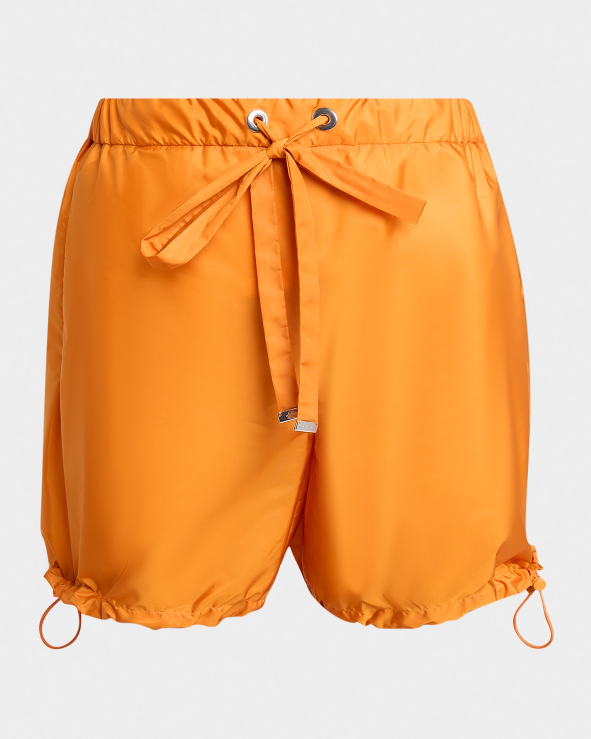 Moncler Satin Drawstring Shorts