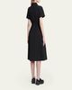 Moncler Short-Sleeve Nylon Midi Dress - 3
