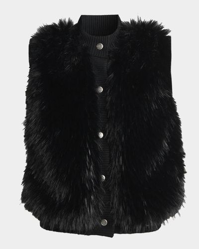Moncler Tadorne Shearling Down-Fill Vest