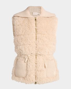 Moncler Teddy & Cashmere Vest