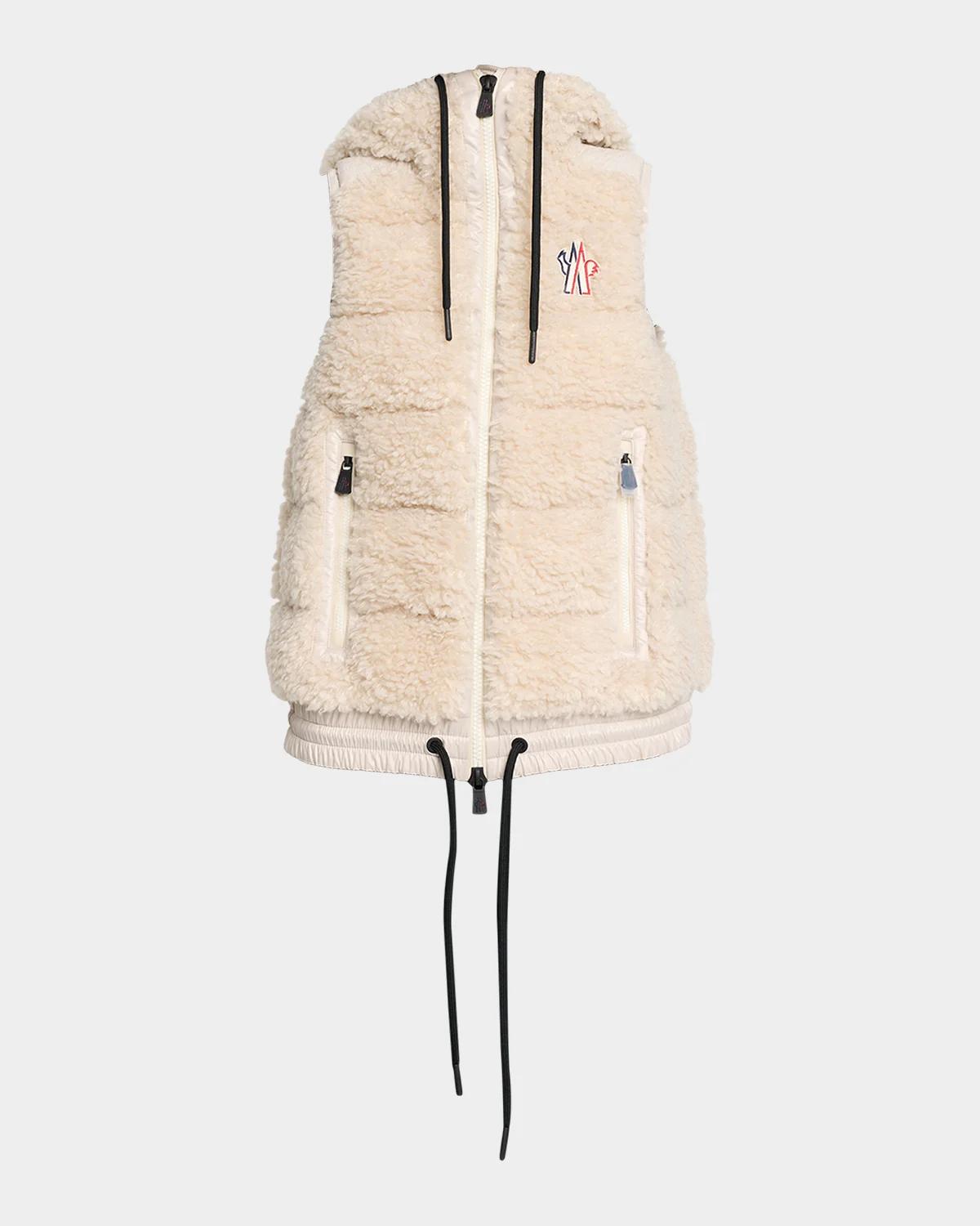 Moncler Teddy Hooded Insulated Vest