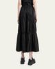 Moncler Tiered Nylon Midi Skirt - 3