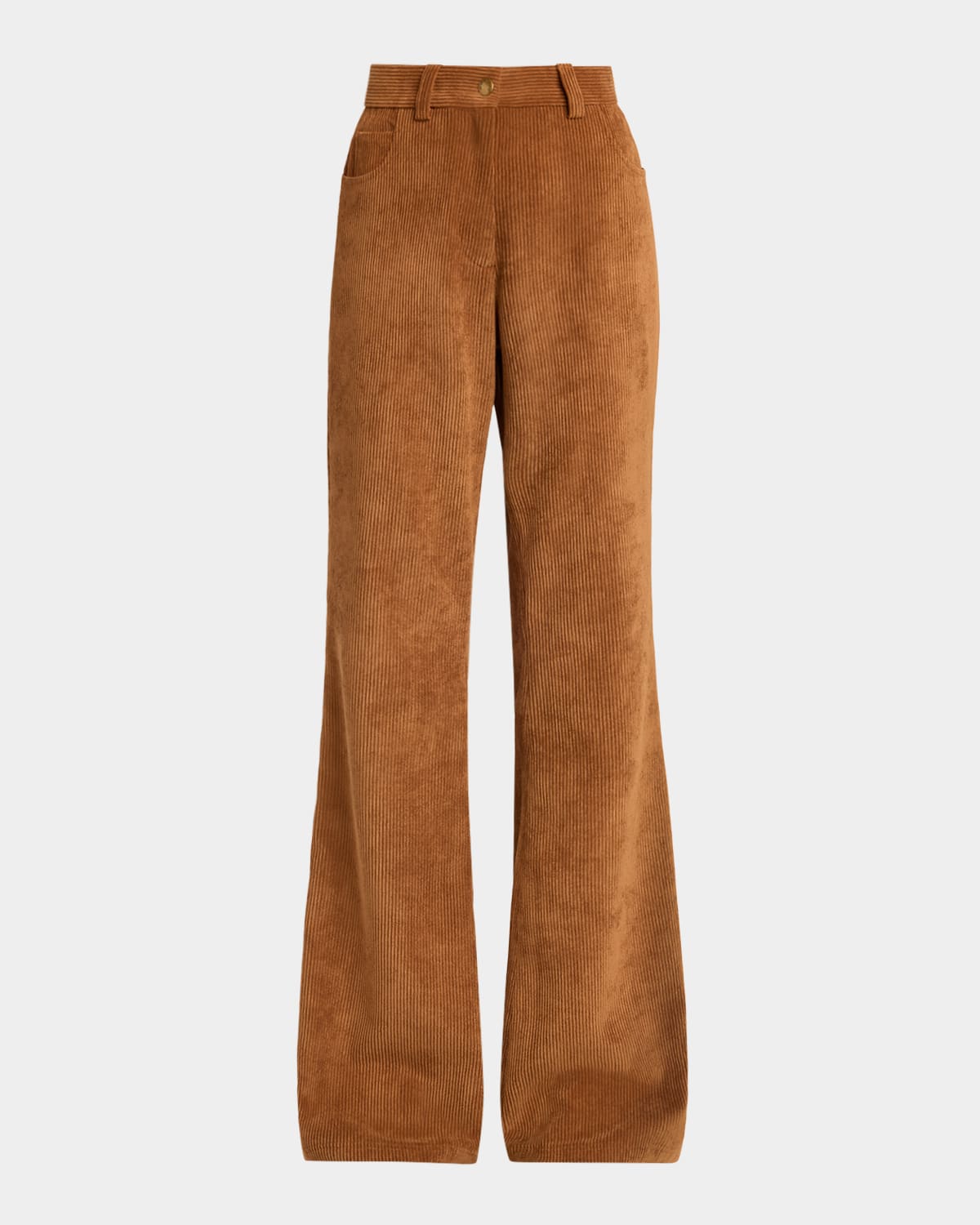 Moncler Wide-Leg Corduroy Trousers