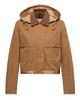 Moncler Women's Aconitum Shacket in Cotton and Linen Blend - 1