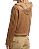 Moncler Women's Aconitum Shacket in Cotton and Linen Blend - 3