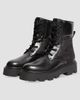 Moncler Women's Aurea Ankle Boots in Leather and Nylon - 2