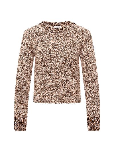 Moncler Women's Crewneck Sweater in Mouline Wool
