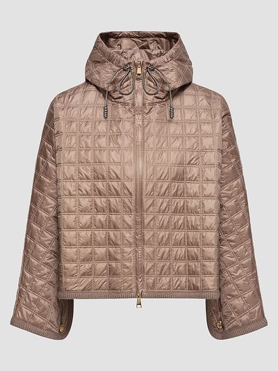 Moncler Women's Down-Filled Cape with Hood