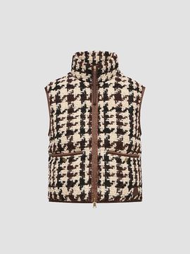 Moncler Women's Emotionallite Padded Vest in Tweed