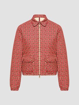 Moncler Women's Lanset Puffer Shacket in Velvet