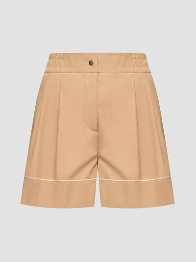 Moncler Women's Shorts in Cotton Blend