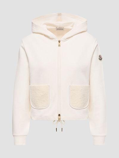 Moncler Women's Sweatshirt in Cotton Blend