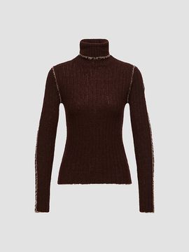 Moncler Women's Turtleneck Sweater in Cotton