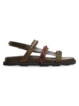 Moncler Women's Vera Isla Leather Sandals