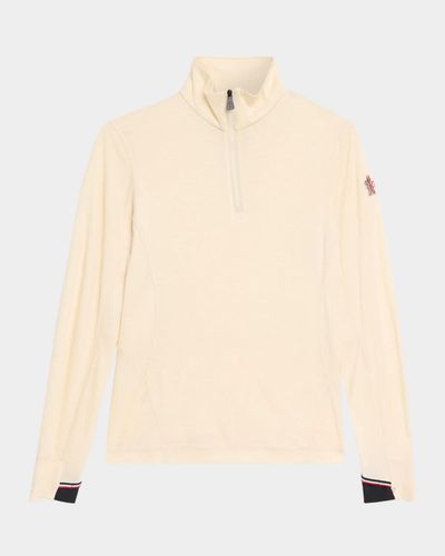Moncler Wool-Silk Blend Turtleneck Sweater