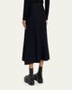 Moncler Wool Knit Midi Skirt - 3