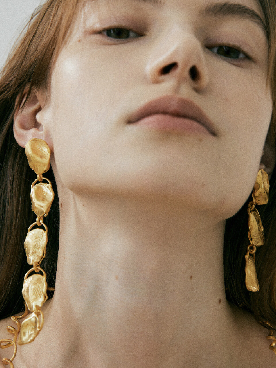 MONDAM Dessin Leaf Earring 001
