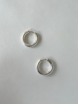 MONDAY EDITION Basic Hoop Earrings