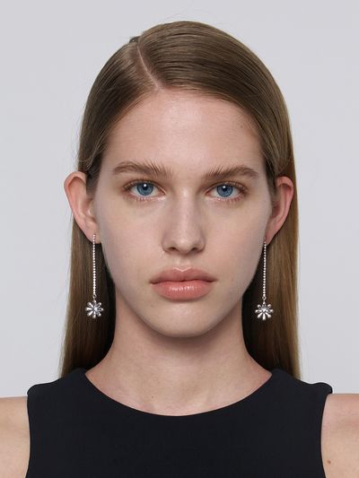 MONDAY EDITION Glitter Daisy Earrings