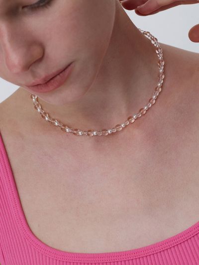 MONDAY EDITION Peach Juice Necklace