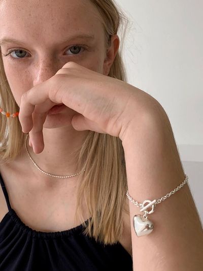 MONDAY EDITION Pounding Heart Bracelet